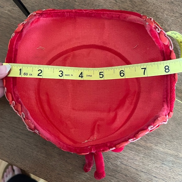 Vintage Red Velvet Juliette Cap - Picture 8 of 9